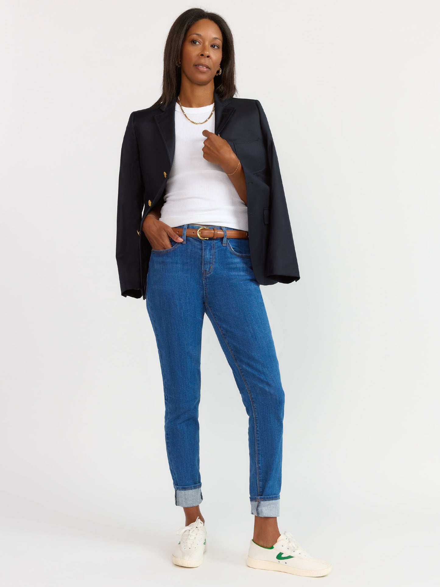 Essential Mid Rise Skinny Jeans