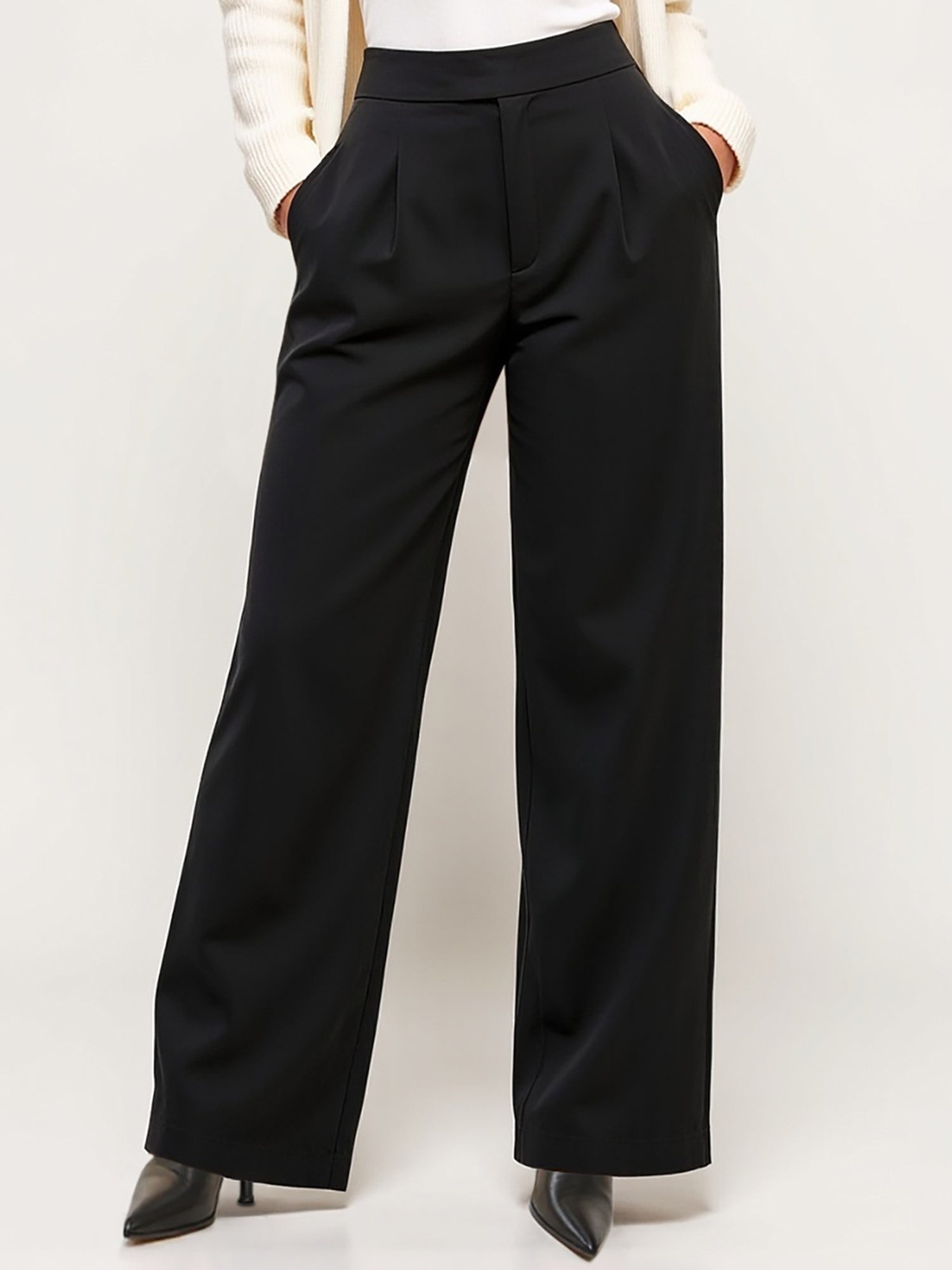High Waist Wide Leg Pant